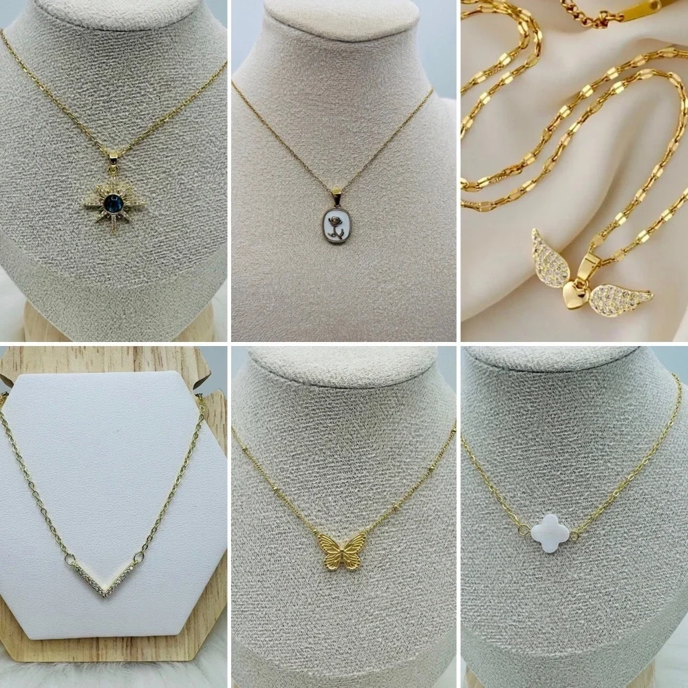 Joy’s Happiness picks Of Stainless Steel Necklaces Whole Sale